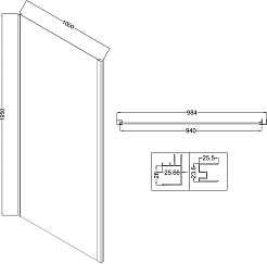 Niagara Душевой уголок Nova 100x100 NG-85-10TB-TB100-34 – фотография-13